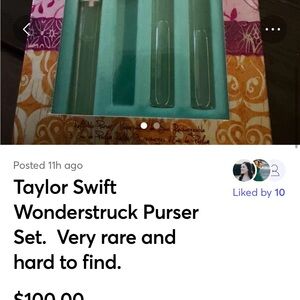 Taylor Swift Wonderstruck Gift Set with Purple and Orange Accents